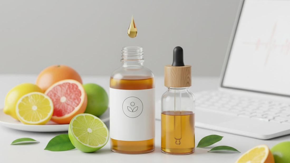 Blog Post: what is cbd oil tincture citrus - 1500mg - Professional illustration
