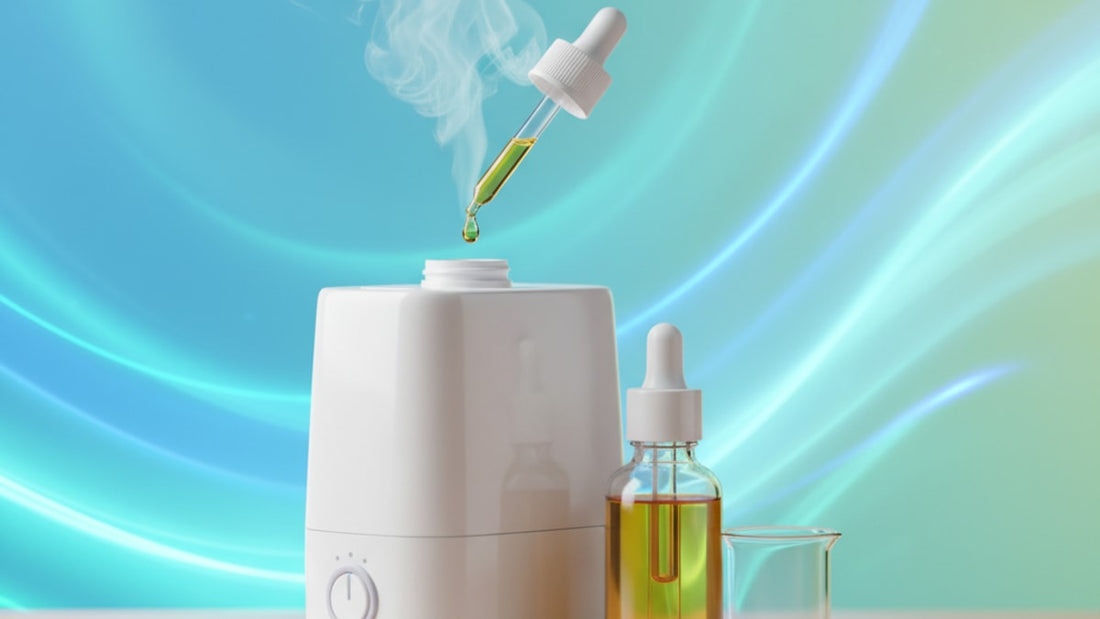 Blog Post: can you put cbd oil in a nebulizer - Professional illustration