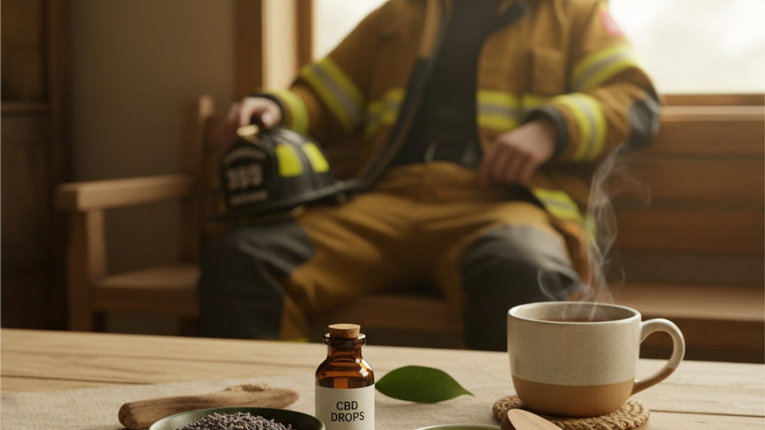 cbd for first responders - Professional illustration
