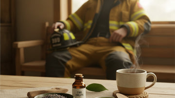 cbd for first responders - Professional illustration