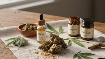 why cbn comes from aged thc - Professional illustration