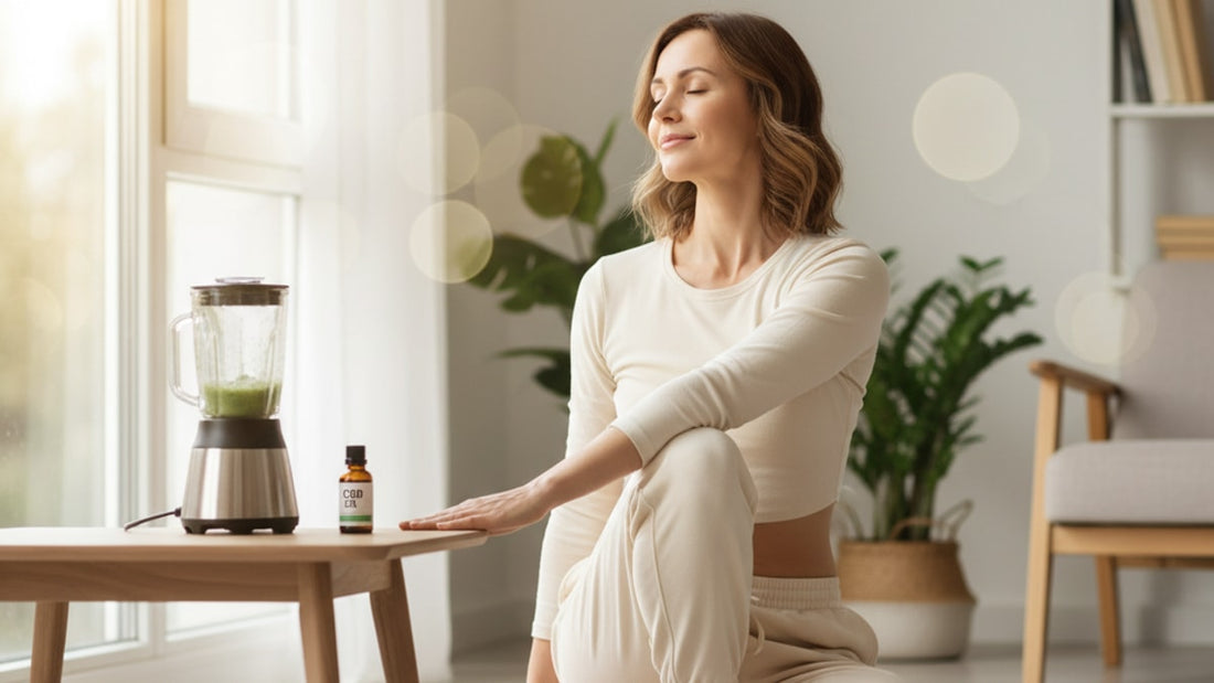 Blog Post: what cbd is best for back pain - Professional illustration