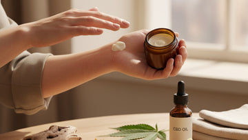 cbd for psoriasis care - Professional illustration