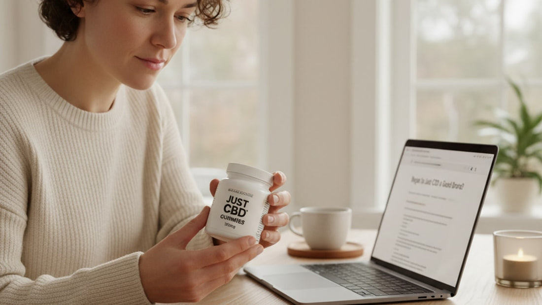Blog Post: is just cbd a good brand - Professional illustration