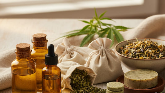 10 years of pure hemp botanicals our story - Professional illustration