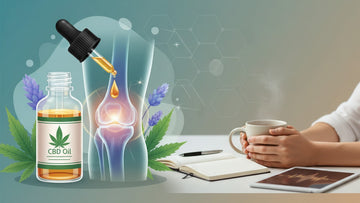 Blog Post: does cbd oil help arthritis pain - Professional illustration