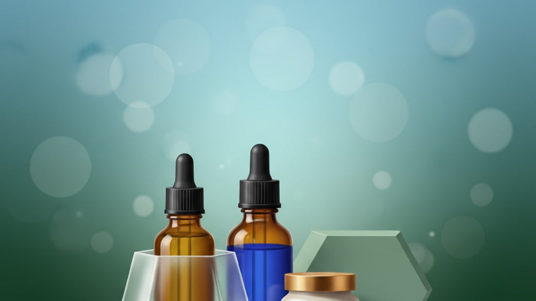 Blog Post: how to store cbd oil - Professional illustration