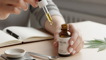 Blog Post: how to microdose cbd - Professional illustration