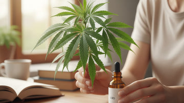 Blog Post: does hemp extract have cbd - Professional illustration