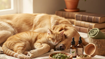 pet liver health and cbd - Professional illustration