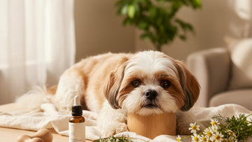 cbd for shih tzus small breed dosing - Professional illustration