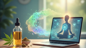 Blog Post: what does cbd oil do - Professional illustration