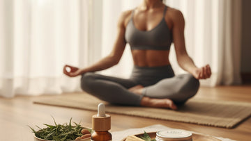 cbd for athletes daily wellness - Professional illustration