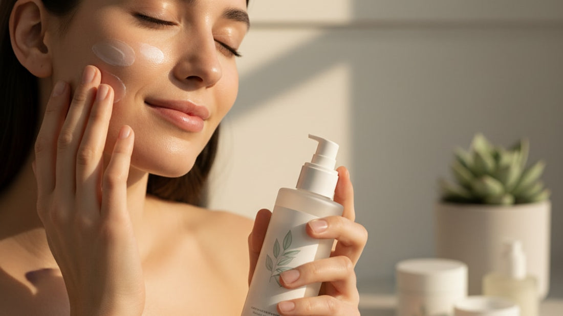cbd for acne skincare routine - Professional illustration