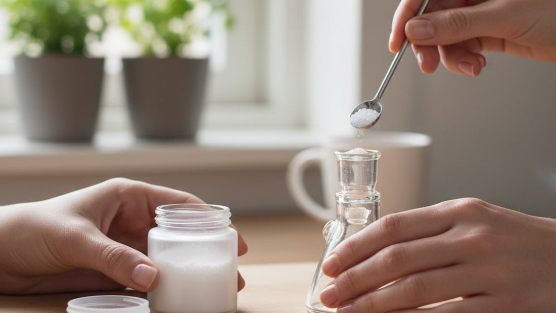 Blog Post: how to use cbd crystalline - Professional illustration