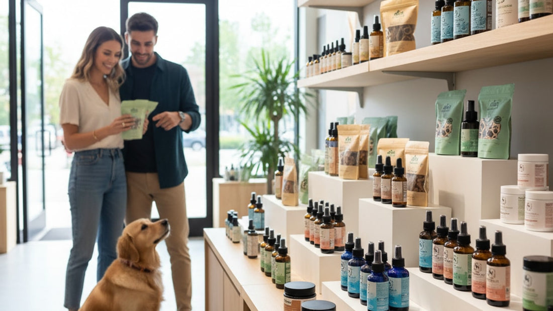 cbd for pet stores wholesale - Professional illustration