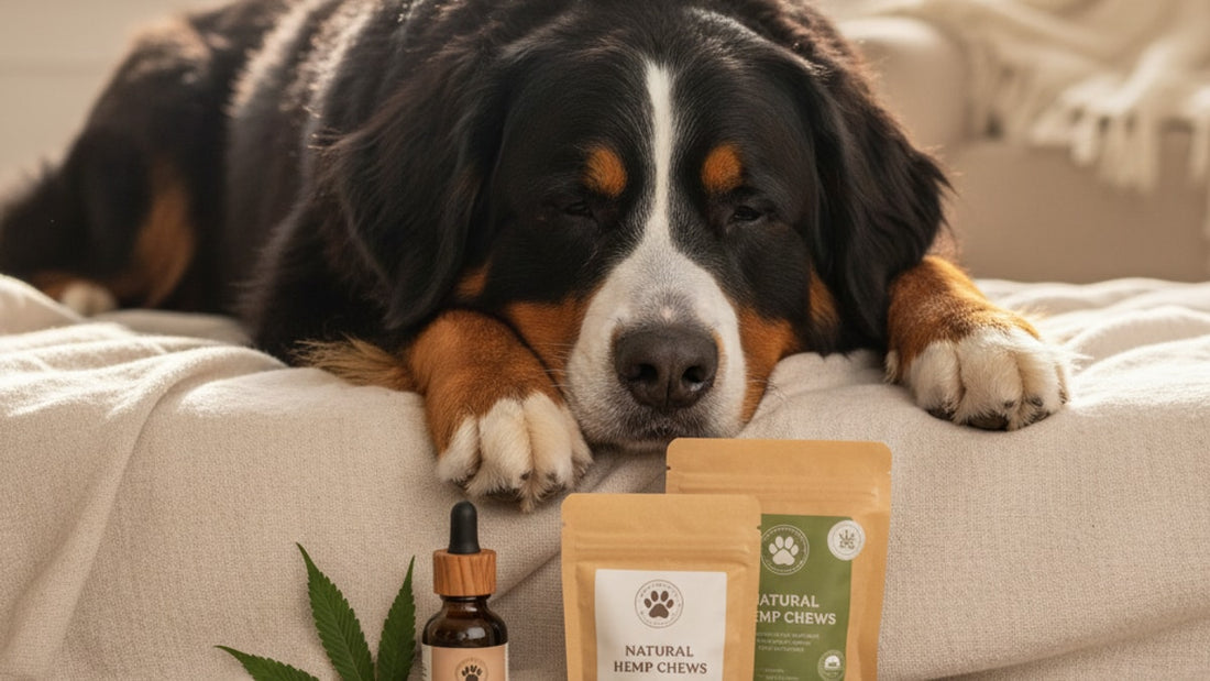 cbd for bernese mountain dogs - Professional illustration