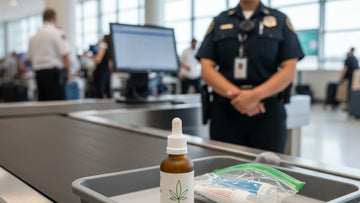 tsa rules for cbd products - Professional illustration