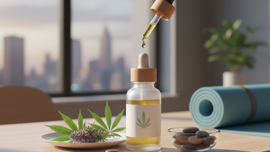 Blog Post: Buy CBD Oil Tincture - Professional illustration