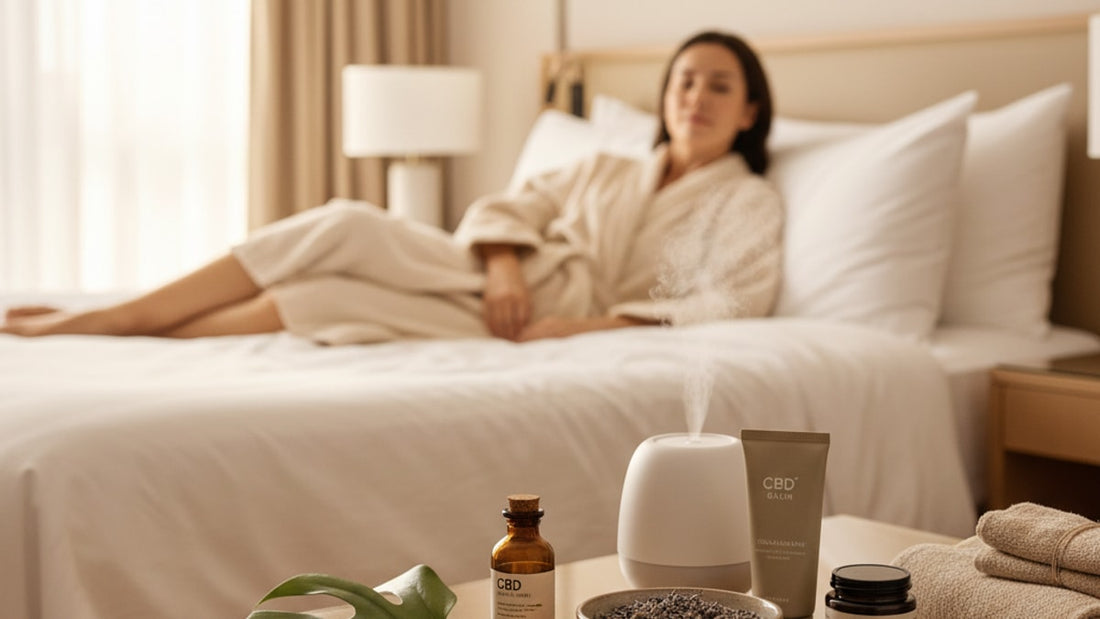 cbd for hotels hospitality - Professional illustration