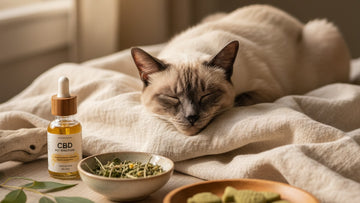 cbd for siamese cats vocalization - Professional illustration