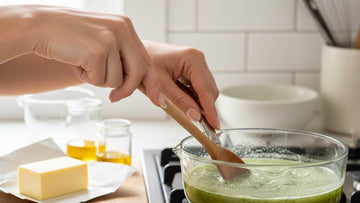 Blog Post: how to make cbd butter - Professional illustration