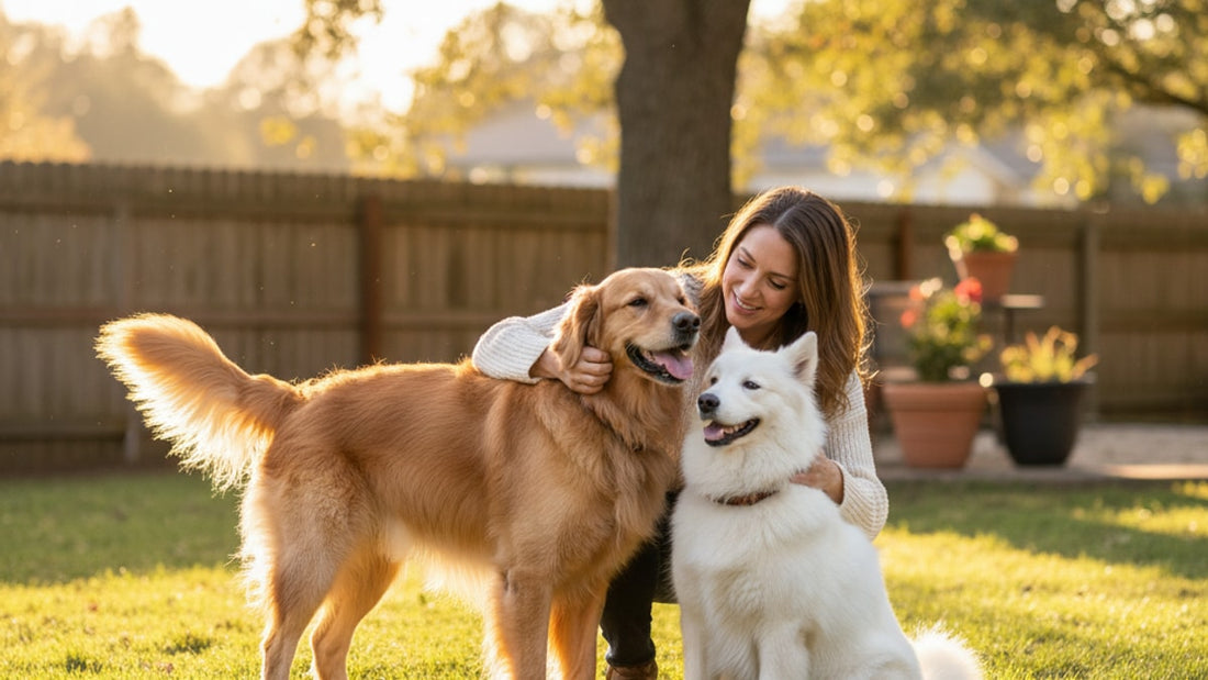 reading your dogs body language - Professional illustration