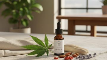 vegan cbd what it means and why it matters - Professional illustration