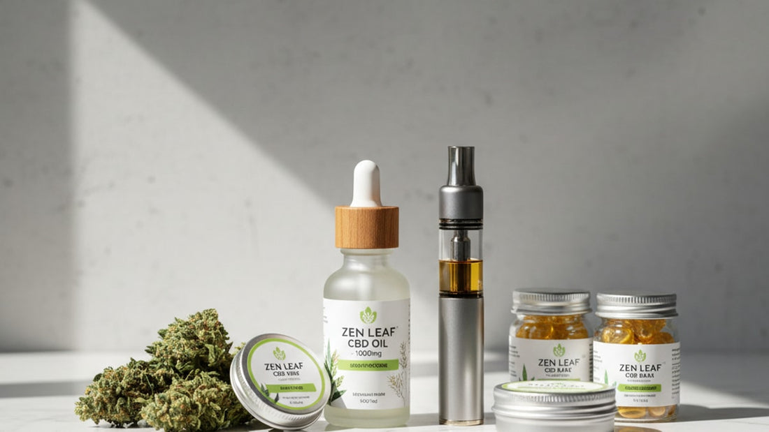 Blog Post: is zen leaf cbd legit - Professional illustration