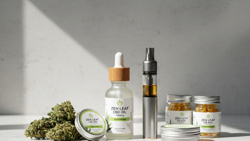 Blog Post: is zen leaf cbd legit - Professional illustration