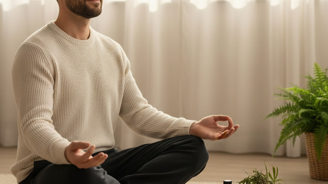 cbd for men top use cases - Professional illustration