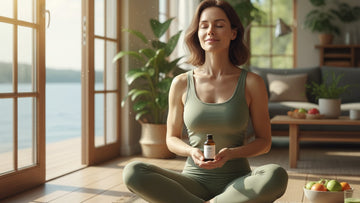 Blog Post: does cbd oil help with nausea - Professional illustration
