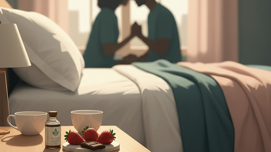 Blog Post: is cbd an aphrodisiac - Professional illustration