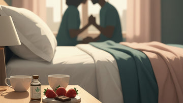 Blog Post: is cbd an aphrodisiac - Professional illustration