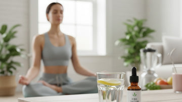 Blog Post: does cbd make you thirsty - Professional illustration