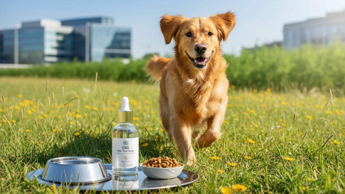 cbd pet industry growth - Professional illustration