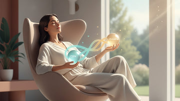 combining cbn with l-theanine - Professional illustration