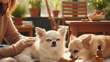 cbd for chihuahuas small dog dosing - Professional illustration