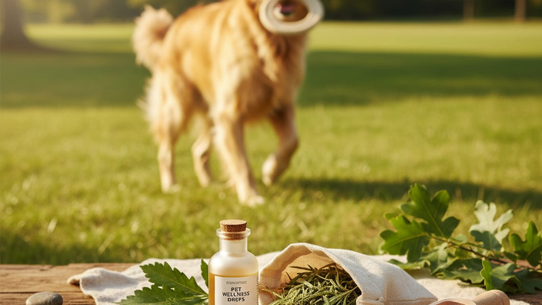 cbd and pet joint supplements - Professional illustration