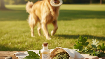 cbd and pet joint supplements - Professional illustration