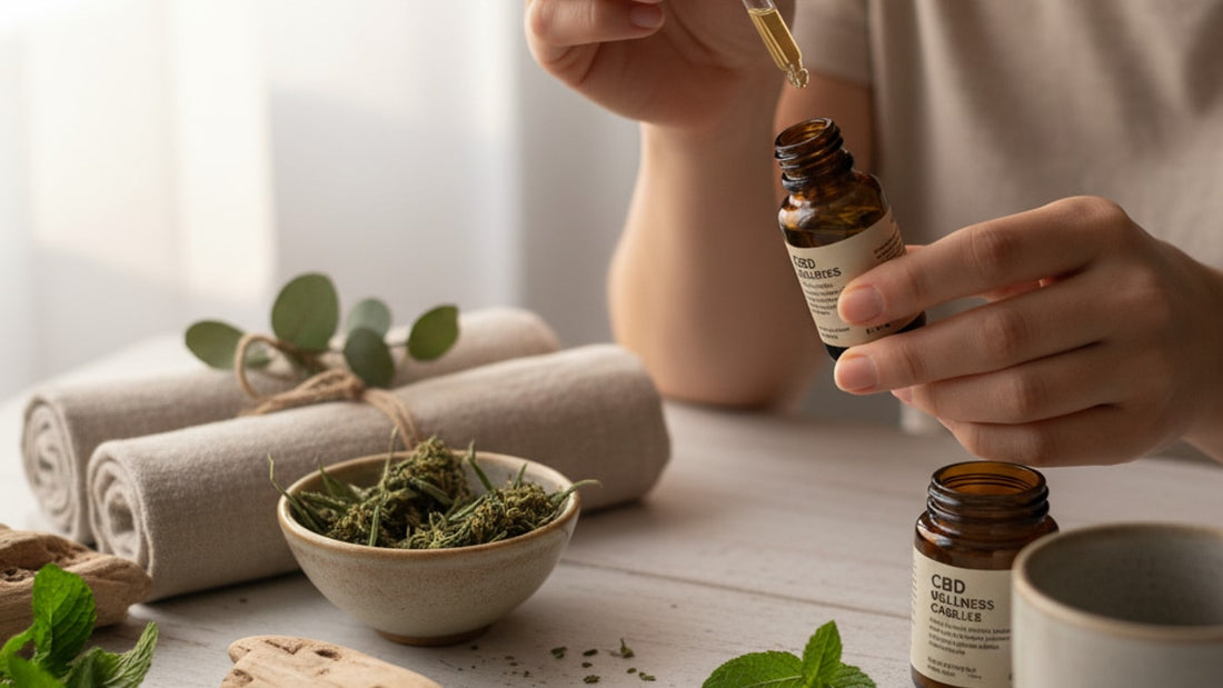 microdosing cbd explained - Professional illustration