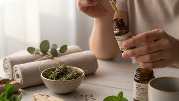 microdosing cbd explained - Professional illustration