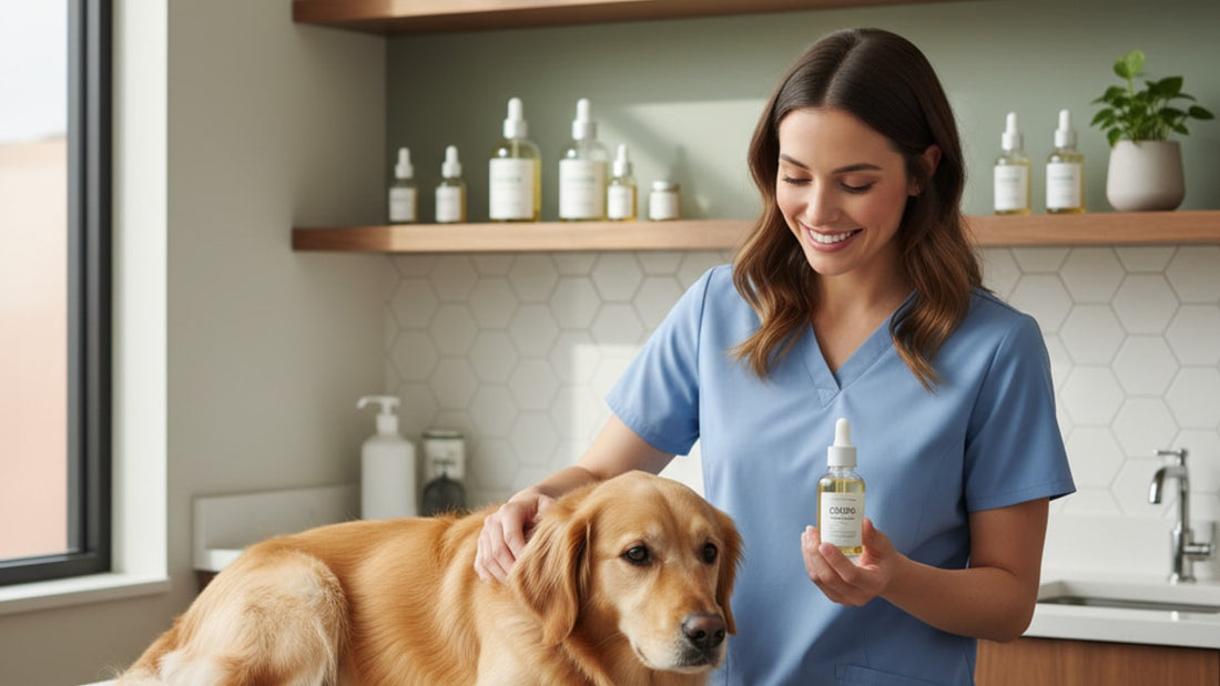 cbd for veterinary clinics wholesale - Professional illustration