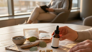 travel jet lag cbd strategies - Professional illustration