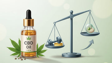 Blog Post: can cbd oil cause weight loss - Professional illustration