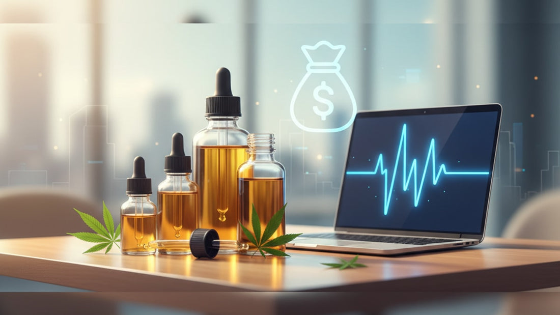 Blog Post: how much is cbd oil - Professional illustration