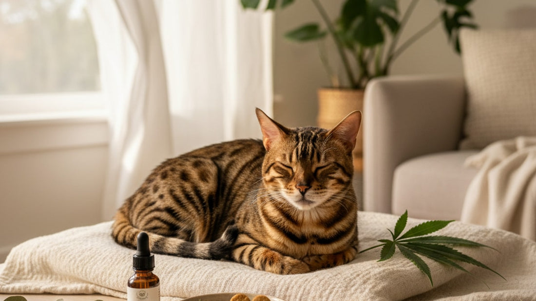 cbd for bengal cats high energy - Professional illustration