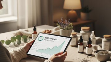cbd sleep aid market trends - Professional illustration