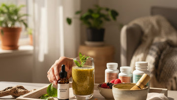 morning cbd routine for energy - Professional illustration