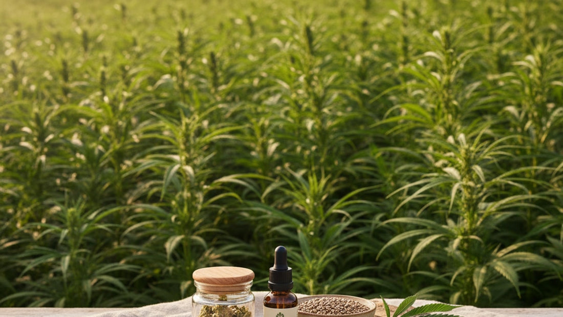 pure hemp organic certification - Professional illustration